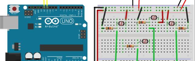 Солнечный трекер на Arduino