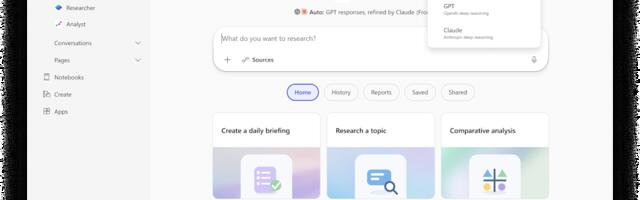 Microsoft's research assistant can now use multiple AI models simultaneously