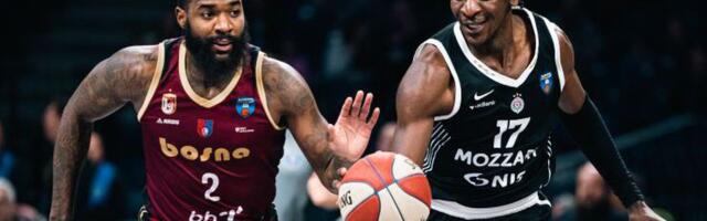 PARTIZAN – BOSNA Duplo kolo u Evroligi ostavilo posledice: Crno-beli se muče protiv Sarajlija!