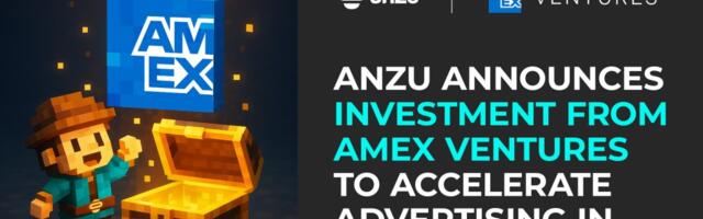 Anzu advances in-game ad offerings with Amex Ventures investment