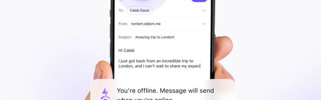 Proton Mail’s biggest update yet introduces offline mode and more