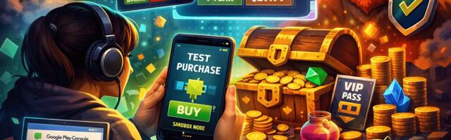 Как начать тестировать внутренние покупки (In-App Purchases) на Android