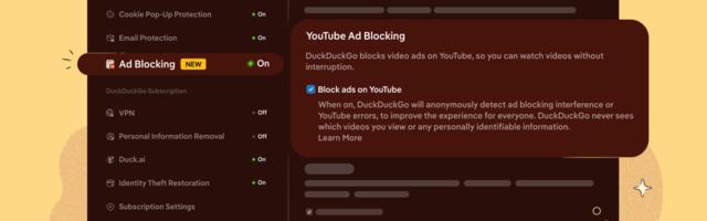 DuckDuckGos web browser will now automatically block YouTube ads