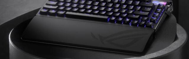 $449 Asus ROG Azoth Extreme gaming keyboard boasts an OLED touch screen and aluminum build with a carbon fiber plate