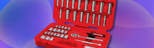 Tackle tough jobs with this Craftsman Mechanics Tool Set for its lowest price yet