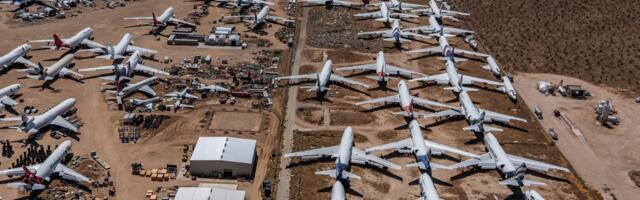 Why Are Old Airplanes Stored In The Desert?