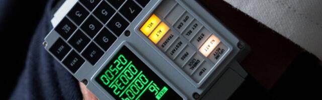 Apollo Landing Keypad Shrunken Into World’s Coolest Calculator Watch