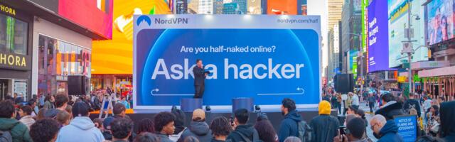 "We saw genuine shock on people’s faces" – NordVPN takes on Times Square to debunk Americans' online security myths