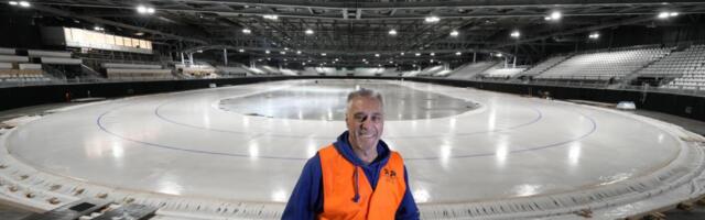 Canadian ice master makes Olympic history with the Games’ 1st indoor temporary speedskating rink