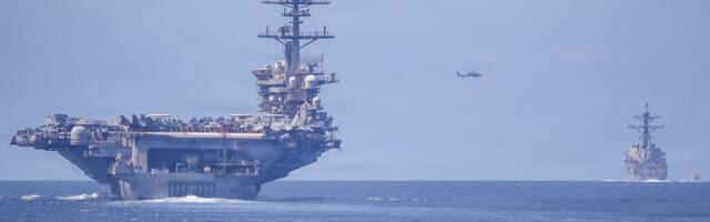 The US Navy is pulling more and more warships into its Middle East force buildup