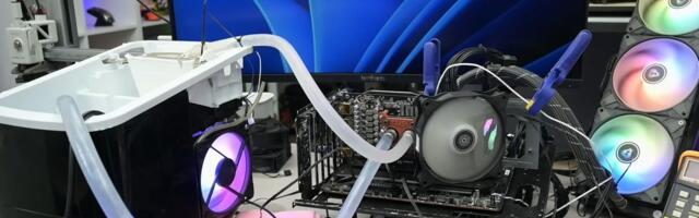 Can an ice machine cool an Nvidia RTX GPU at gaming? A wild mod job proves it can
