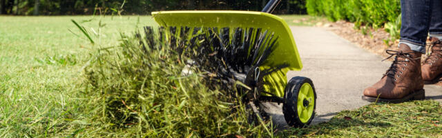 The Ryobi Expand-It Attachment That Makes It Easy To Get Debris Out Of Artificial Turf