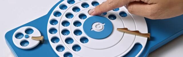 Google Japan’s concept keyboard is inspired by rotary phones Google Japan’s concept keyboard is inspired by rotary phones