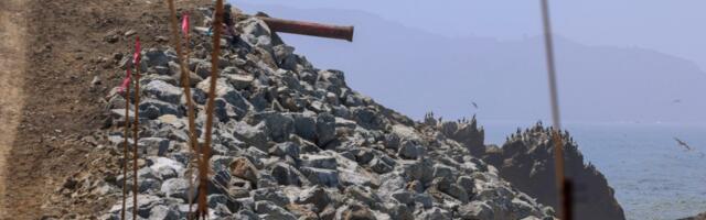 Landfill that closed 47 years ago continues to leak trash into Pacific Ocean