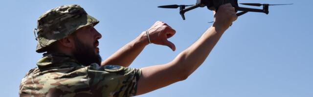 Russian troops installed giant steel weed whackers on a vehicle to fend off drone attacks