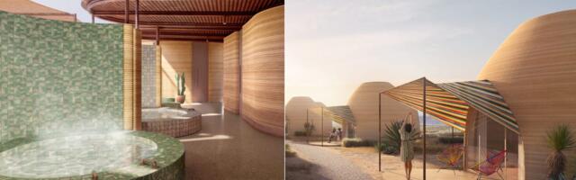 See what it'll be like staying at a luxury 3D printed hotel in the West Texas desert