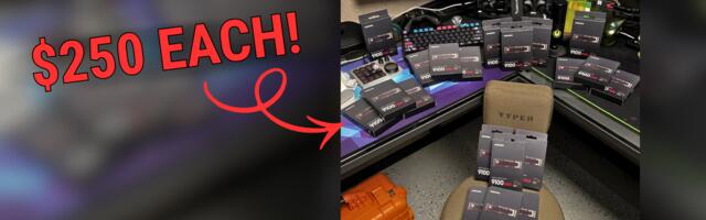 Customer orders two Samsung 9100 Pro SSDs, receives 20 SSDs worth over $5,100 instead — lucky score of two boxes packed with ultra-fast 2 TB PCIe 5.0 drives