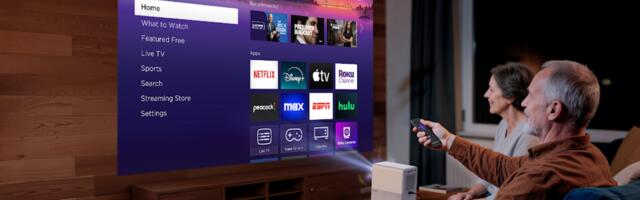 The first Roku-powered portable projector is here, and you won't believe how cheap it is