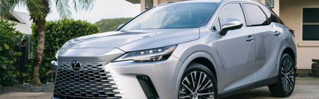 The 2025 Lexus RX 350h F Sport Design AWD SUV