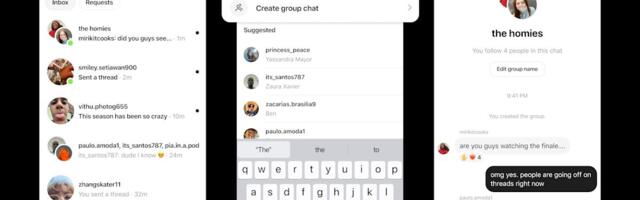 Threads now supports group DM