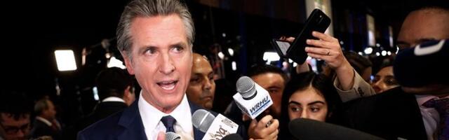 Gov. Newsom sets himself up as a foil to Elon Musk and Donald Trump