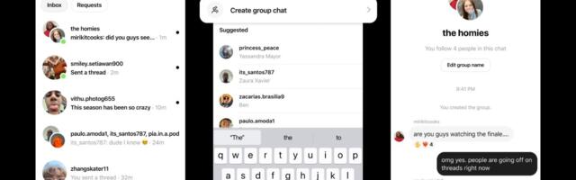 Threads now has group chats