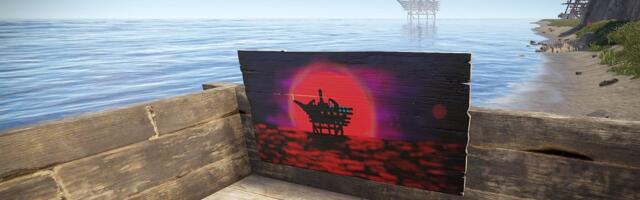 Emma's Adventures: I painted landscapes in the horribly violent world of Rust