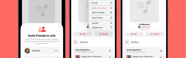 iOS 17.3 Beta Adds Collaborative Apple Music Playlists Again