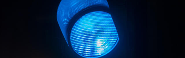 What Are The Blue Lights Above Traffic Signals For?