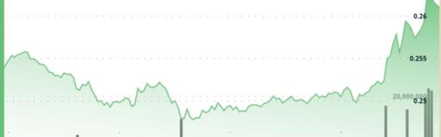 DOGE Rallies 3% Back Above $0.26 as Traders Target $0.30