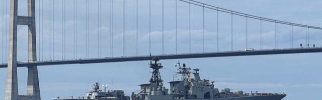 A NATO ally says Russia 'physically pointed' weaponry at its warships and helicopters in strategic waters