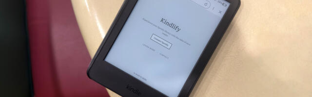 Someone turned their Kindle into a Spotify controller, because why not