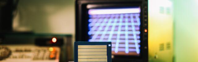 Developer turns floppy disks into secret black-and-white picture canvases — pbm2track "paints" pixel art into the disk's magnetic timing diagram