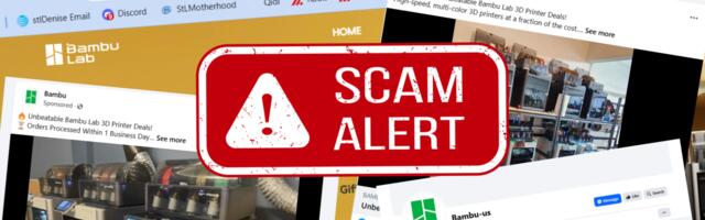 Scammers on Facebook try to ruin Bambu Lab’s big 3D printer sale — site has been rife with fake ads for 3D printers