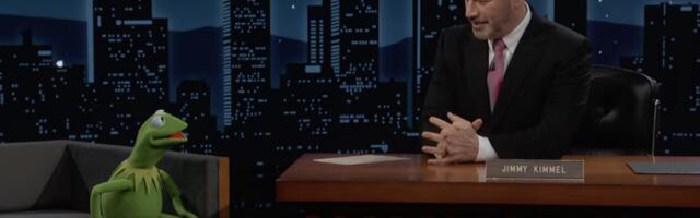 Kermit being interviewed by Jimmy Kimmel is as delightful as youd expect