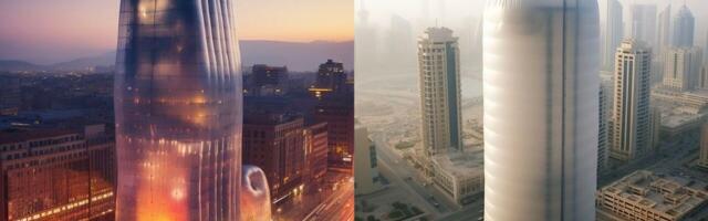 A glimpse into AI’s future in architecture: Inflatable skyscrapers