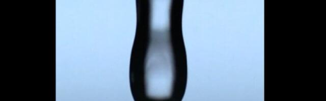 These hot oil droplets can bounce off any surface
