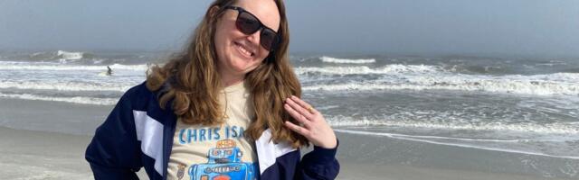 I bought disposable cameras for an anniversary trip with my husband. Using them brought us closer together.