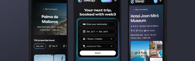 Sleap.io Launches World’s First Web3 Hotel Booking Platform