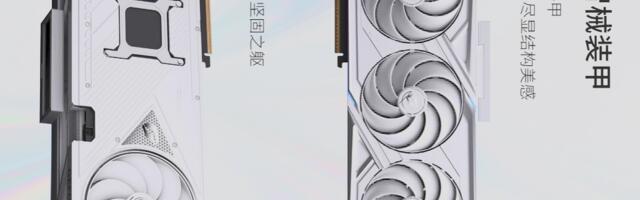 Colorful announces a white, quad-fan variant of the iGame Vulcan RTX 5080