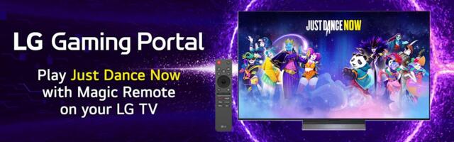 Just Dance Now is coming to LG smart TVs
