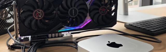 Apple approves drivers that let AMD and Nvidia eGPUs run on Mac — software designed for AI, though, and not built for gaming