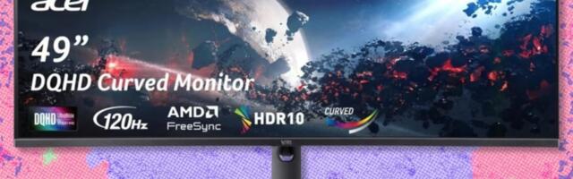 This 49-inch Acer Nitro curved gaming monitor is at its lowest-ever price on Amazon — save $100