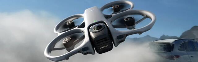 DJI ‘s first 360° drone offers 8K video recording over a freakishly long transmission range