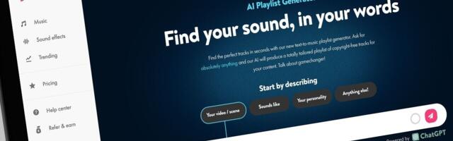 UK startup taps ChatGPT to launch AI playlist generator