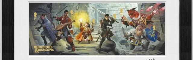 Stamp collecting might become a thing again with the launch of these new D&D stamps in the UK