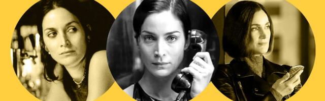 Carrie-Anne Moss 'instantly got sick' when she found out she got the part of Trinity in 'The Matrix'