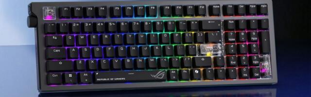 The Asus Morph 96 Wireless gives you the custom keyboard feel without the DIY hassle