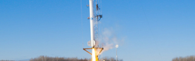 bluShift Aerospace launches its first rocket powered by biofuels