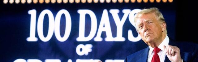 Highlights from Donald Trump's '100 days of greatness' speech